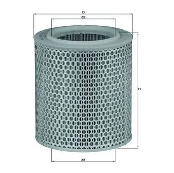 Vzduchový filtr Vzduchový filtr MAHLE LX 478/1