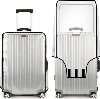 Ochranný obal na kufr - Průhledný, XS