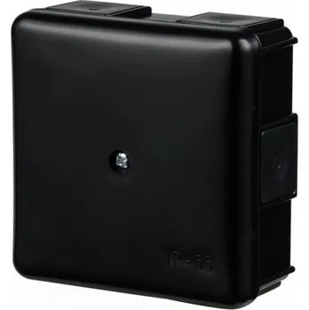 Elektroinstalační krabice Elektro-Plast 6-ti otvorová krabice, 5x2,5mm koncovky, černá EP-LUX IP55 (0226-02)