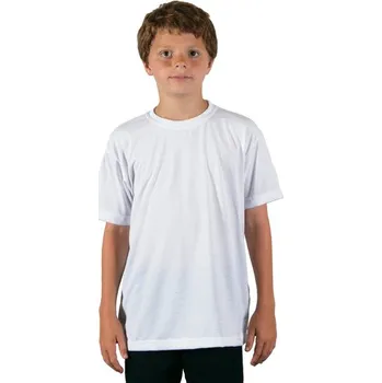 Chlapecké oblečení Dětské tričko s krátkým rukávem Basic - 116 - Bílé sublimace termotransfer