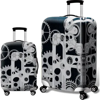 Příslušenství k zavazadlu Ochranný obal na kufr - Hodinový stroj, L