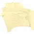 Povlečení DADKA VRACOV Krepové uni povlečení žluté 140 x 220, 70 x 90 cm zipový uzávěr