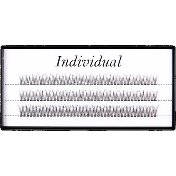 Umělé řasy Jednotlivé řasy typu V 0,07 C Mix 9-11-13mm trsy řas