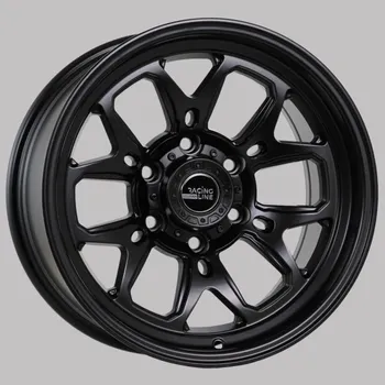 Alu kolo Alu kola Racing Line B1106, 17x9 5x127 ET-6, černá matná (zátěžová)
