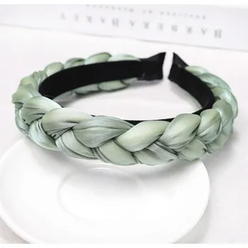 Flamenco Mystique Pletená čelenka z látky, obvod 47 cm, šířka 3 cm