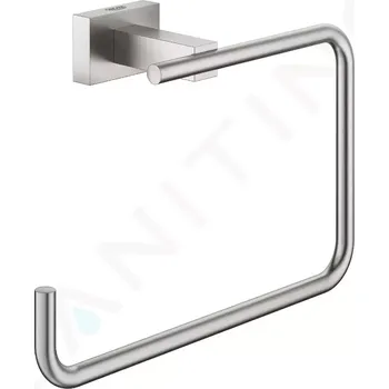 Držák na ručník Grohe Essentials Cube Držák na ručník, supersteel, 40510DC1