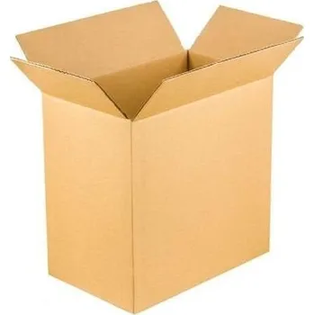 Obalový materiál Kartonová krabice klopová 315x235x630 mm 3VVL C 480g/m2 hnědá - paleta 520 ks