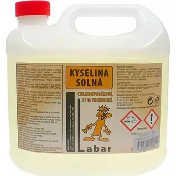 Čistič odpadu Kyselina solná 3 l