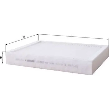 Kabinový filtr Filtr, vzduch v interiéru MAHLE LA 1263