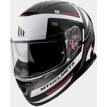 Helma na motorku Přilba MT THUNDER 3SV CARRY GLOSS PEARL WHITE S (55-56)