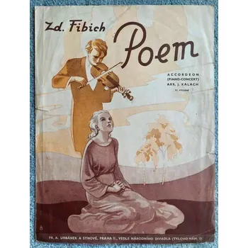 Zdeněk Fibich - Poem - noty pro akordeon