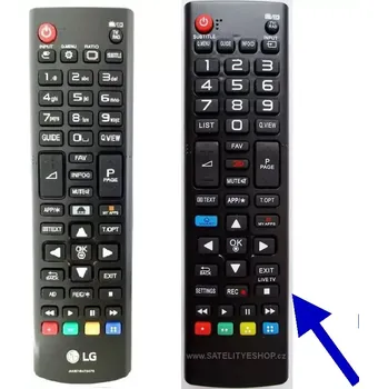 Dálkový ovladač LG 49UF6807 náhradní