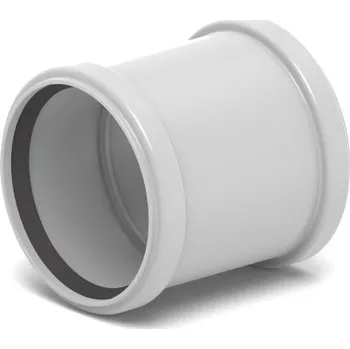 kanalizace Rehau RAUSILENTO dvojité hrdlo DN160, odhlučněné, odpadní, PP, šedá