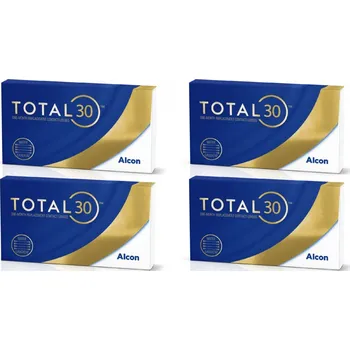 Alcon TOTAL30 (6 čoček) výhodné balení 4 krabiček Dioptrie: +6,00, Průměr: 14,2, Zakřivení: 8,4