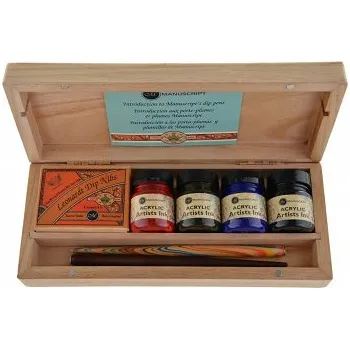 Set pro kaligrafii v dárkové krabičce Manuscript (Set pro kaligrafii v dárkové krabičce Manuscript)