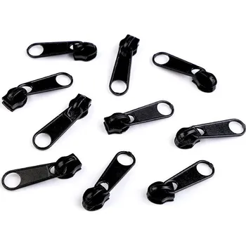 Zip Jezdec ke spirálovým zipům No 5 BX - černá (10 ks)