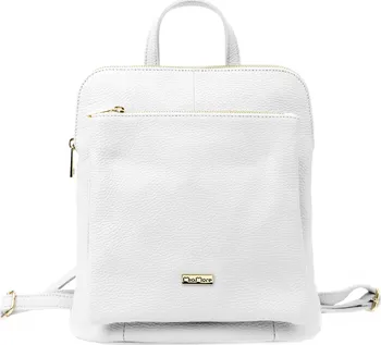 Městský batoh MiaMore Dollaro 01-044 bílý