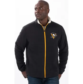Pánská větrovka G-III Pánská bunda Pittsburgh Penguins NHL Counter Sherpa Jacket Velikost: XXL