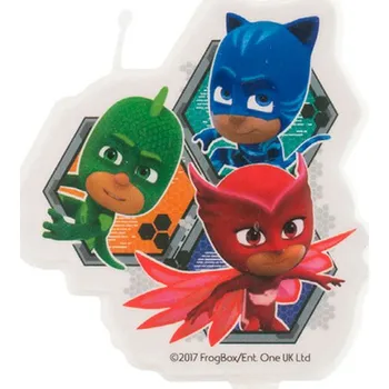 Dortová svíčka Dekora Narozeninová svíčka - Pyžamasky 7,5 cm