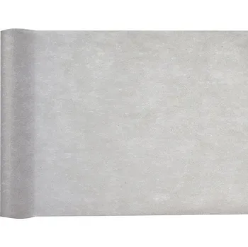 Svatební dekorace Santex Šerpa / běhoun na stůl - netkaná textilie šedá 10 m x 30 cm