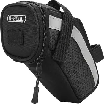 brašna na kolo Voděodolná taška na kolo s reflexními prvky - Černá