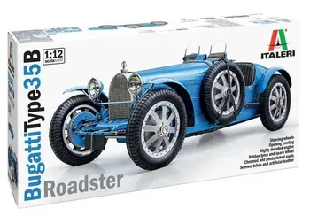 Plastikový model Italeri Bugatti Type 35B Roadster 1:12