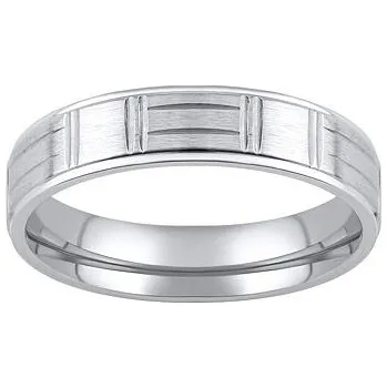 Prsten L´AMOUR snubní prsten z chirurgické oceli 5mm velikost obvod 50 mm RRC0471-obvod 50 mm