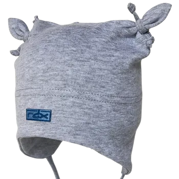 Čepice RDX dětská čepice na zavazování 0528 Ouška Velikost čepice: 1