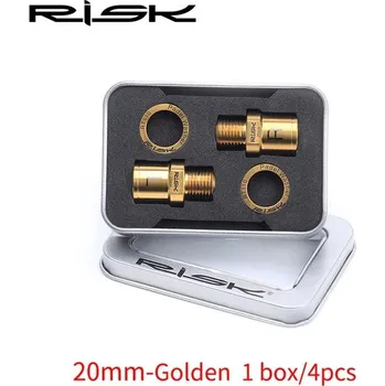 Pedál na kolo Prodloužením hliníkových pedálů na kolo - 20mm-zlatá