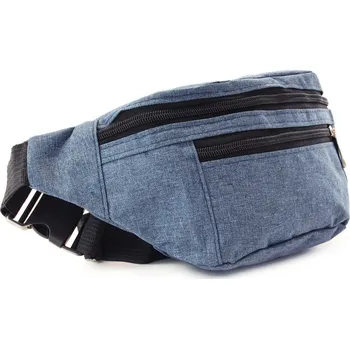 Outdoorové zavazadlo Modrá zipová ledvinka Sevasti