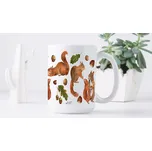 ePiPí Velký keramický hrnek 450 ml - Veverky