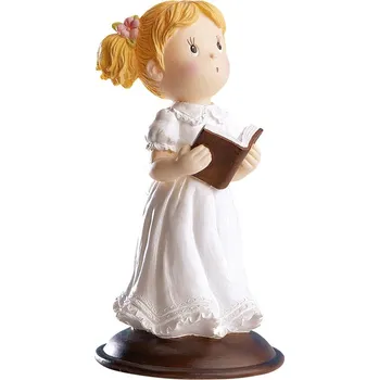 Dekora Figurka pro první svaté přijímání - Dívka s biblí