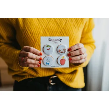 Dekorativní magnet ePiPí Sada magnetů - (Ne)jídlo