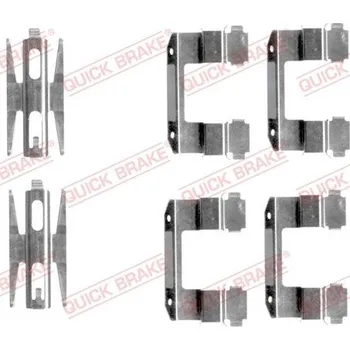 Brzdový systém Sada příslušenství, obložení kotoučové brzdy Quick Brake 109-1618