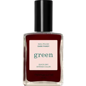 Lak na nehty Manucurist Green schnoucí lak na nehty - Dark Pansy (15 ml)