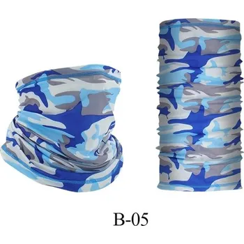 Šátek Multifunkční šátek pro venkovní sporty - Sky Blue Camo