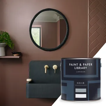 barva na zeď Paint & Paper Library Barva do koupelny na zeď - Matná vysoce omyvatelná a odolná - 750ml - Architects' Eggshell Odstíny: STONE II (202)