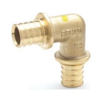 Fitinka Rehau koleno 90°, 32x32mm, SDR 7,4, lisovací, voda, mosaz