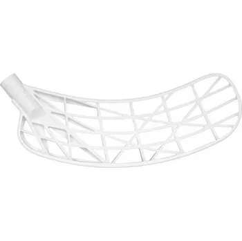 Florbalová čepel Čepel Unihoc Evolite Hard Titan Levá (levá ruka dole) tvrdá (PP - odlehčená) bílá