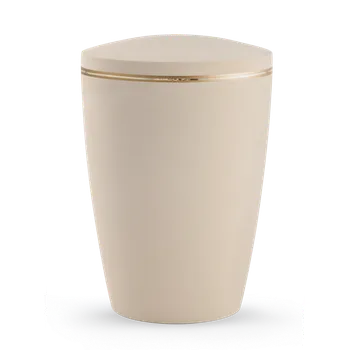 Smuteční dekorace Ekologická urna Melina Creme