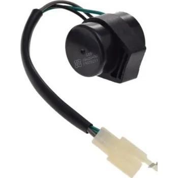 Elektroinstalace pro motocykl přerušovač blinkrů LED kulatý - konektor 3 piny