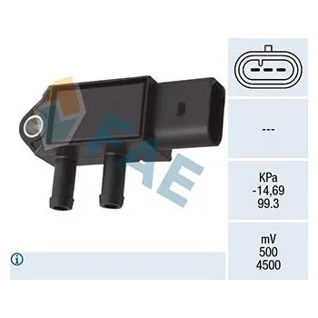 Lambda sonda Senzor, tlak vyfuk.plynu FAE 16143