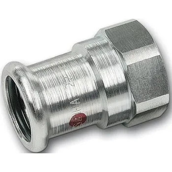 rozdělovač topení Sanha THERM 24270G přechodka 35x1 1/4", s koncem na vnitřní lisování a s vnitřním závitem, topení, uhlíková ocel