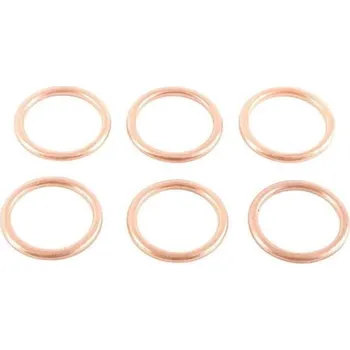 Těsnění pro motocykl Winderosa těsnění pod výfukové svody Honda GL1500 88-90, GL1500A 91-00, GL1500C 97-00, GL1500CD 01-03, GL1500CF 99-01, GL1500CT 97-00, GL1500I 91-96, GL1500S 90-91, GL1500SE 90-00, GL1800 Gold Wing 01