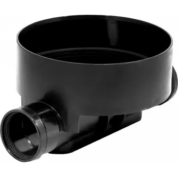Kanalizační potrubí Dno šachtové přímé Osma RV-Systém RVD-P, DN 425 x 315, černé