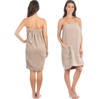 LIEBENSTEIN prémiový dámský saunový kilt, pískový - LB-KILTD-BEZ