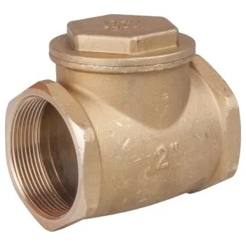 Stavebniny Giacomini N6 zpětná klapka 1”1/2 bez těsnění, voda, mosaz