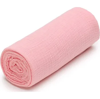 T-TOMI Mušelínová osuška BIO 100 x 120 cm, Pink