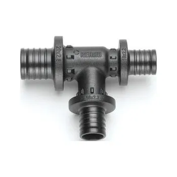 rozdělovač topení Rehau RAUTITAN PX T-kus 32-25-20mm odbočka a průtok redukovaný, lisovací, voda, PPSU