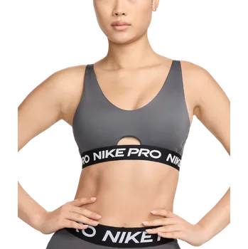 Souprava dámského spodního prádla Podprsenka Nike W NP INDY PLUNGE BRA SW hf5961-068 Velikost XS
